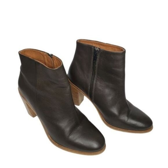 DUNE London Pema Green Ankle Booties - Picture 13 of 13